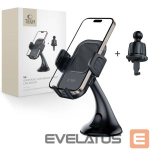 Kitos prekės Tech-Protect  Tech-Protect V8 Car Holder for Dashboard and Air Vent - Black 