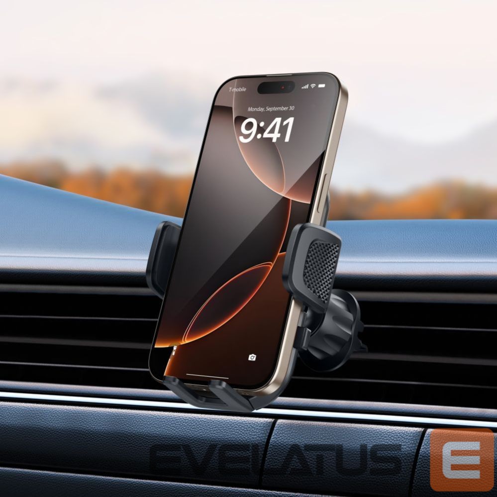 Kitos prekės Tech-Protect Tech-Protect V8 Car Holder for Dashboard and Air Vent - Black