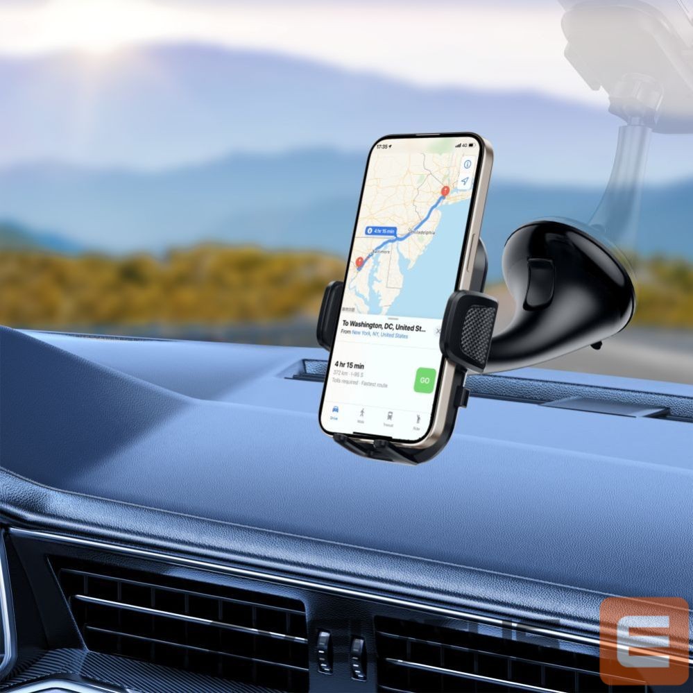 Kitos prekės Tech-Protect Tech-Protect V8 Car Holder for Dashboard and Air Vent - Black