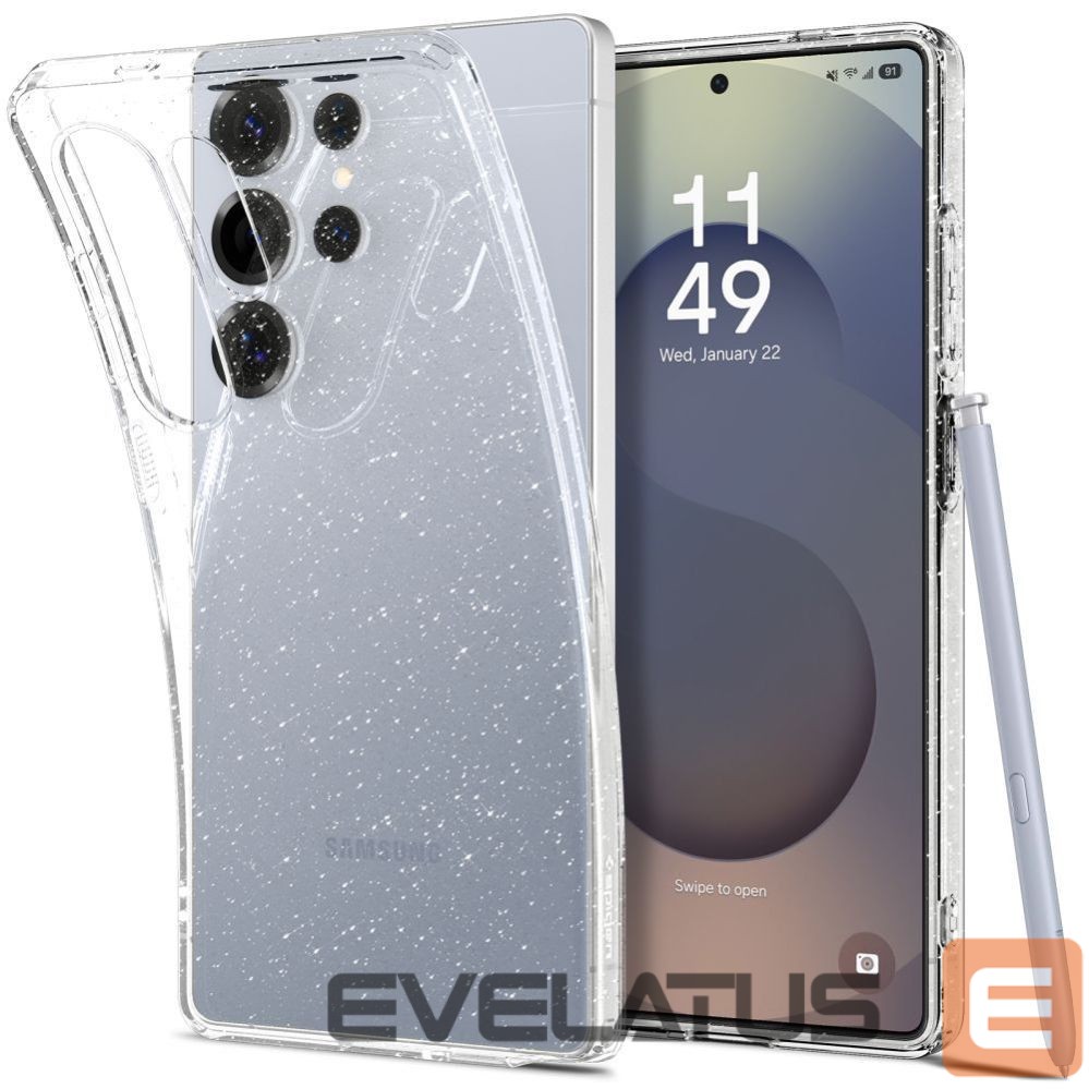 Kitos prekės Spigen Spigen Liquid Crystal Case for Samsung Galaxy S25 Ultra - Clear Glitter