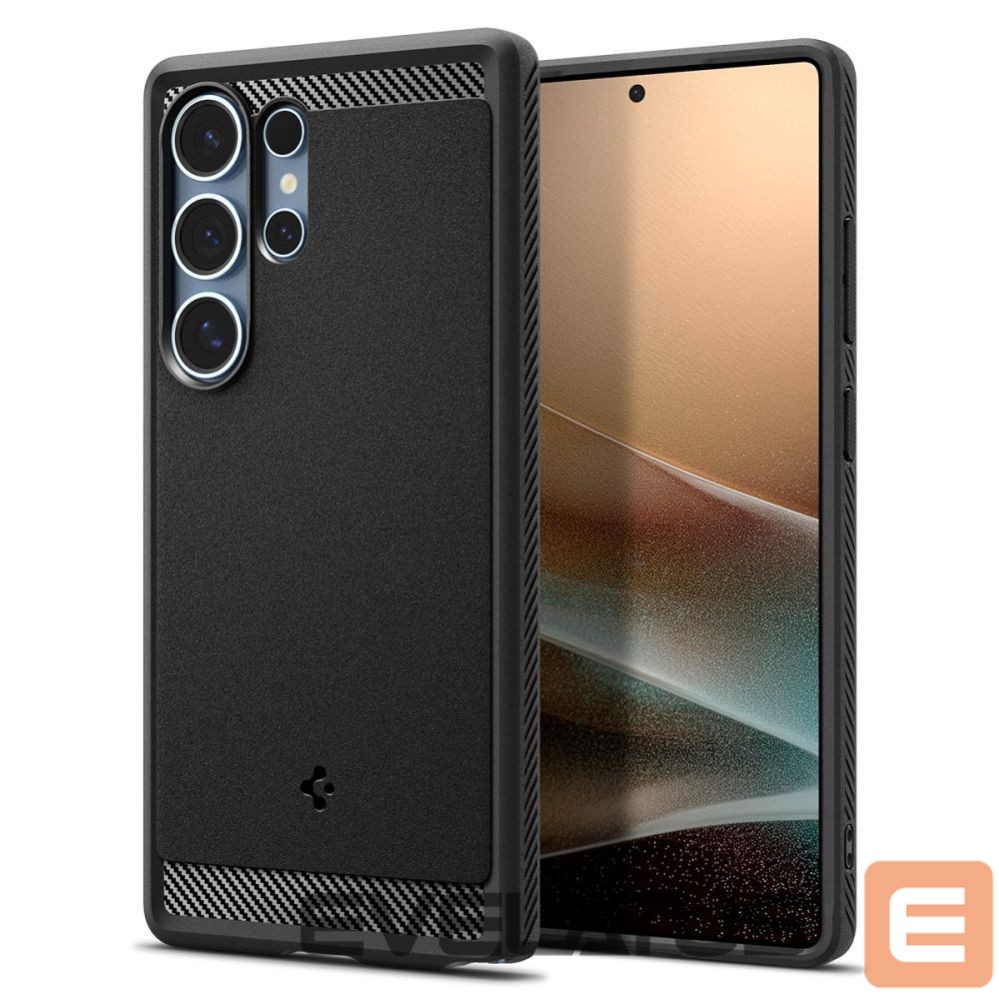 Kitos prekės Spigen Spigen Rugged Armor Mag Case for Samsung Galaxy S25 Ultra - Black