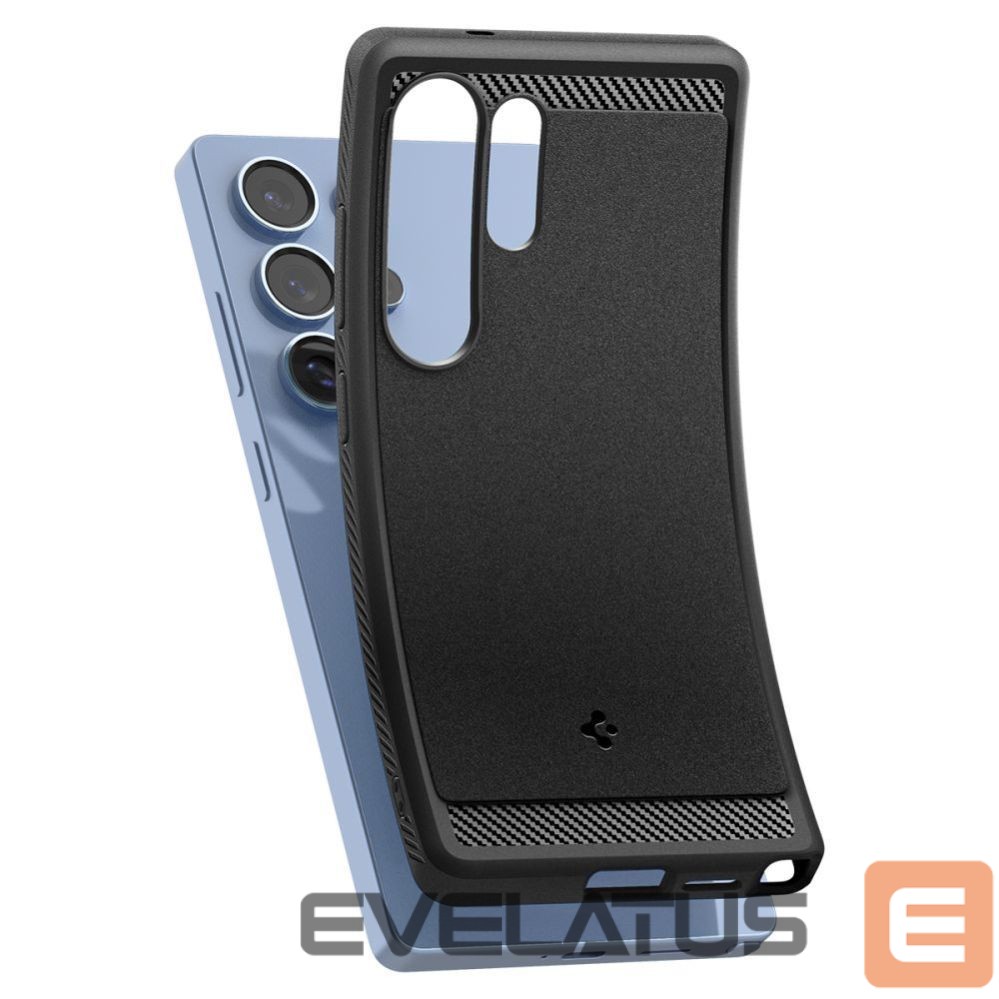 Kitos prekės Spigen Spigen Rugged Armor Mag Case for Samsung Galaxy S25 Ultra - Black