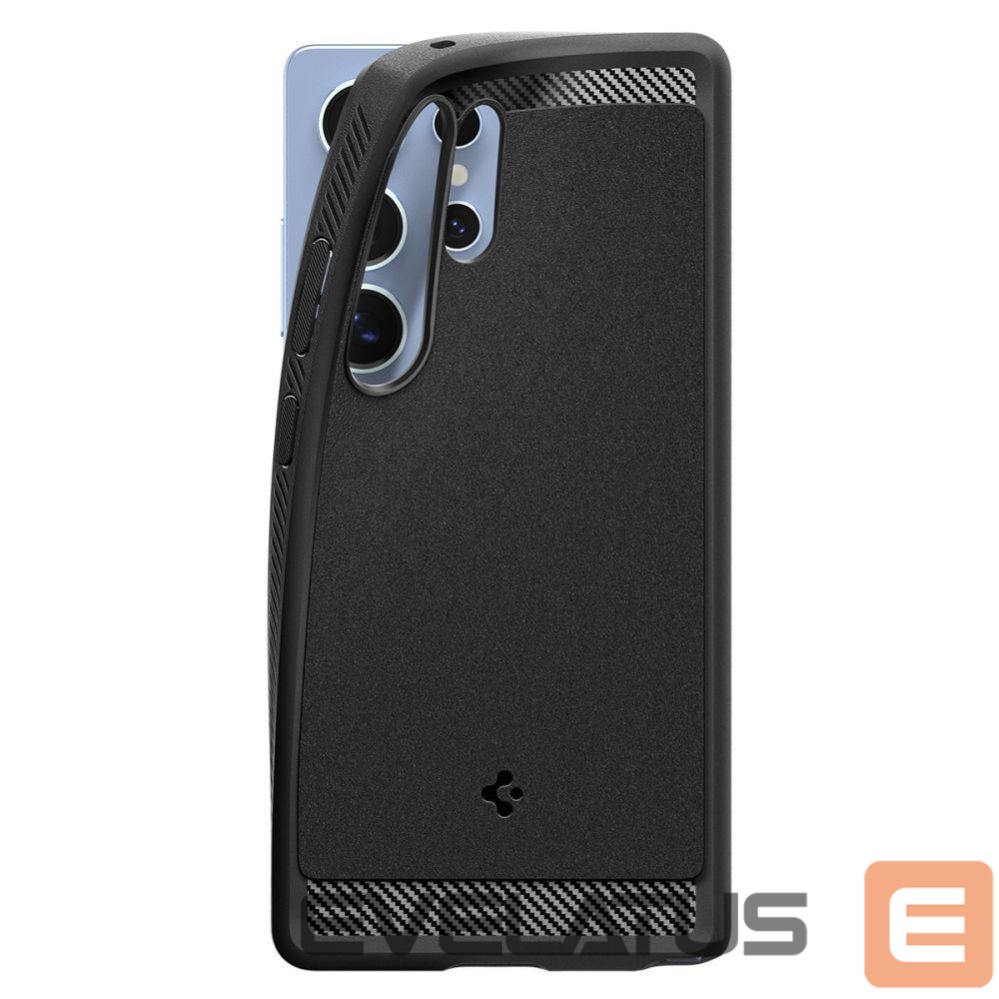 Kitos prekės Spigen Spigen Rugged Armor Mag Case for Samsung Galaxy S25 Ultra - Black