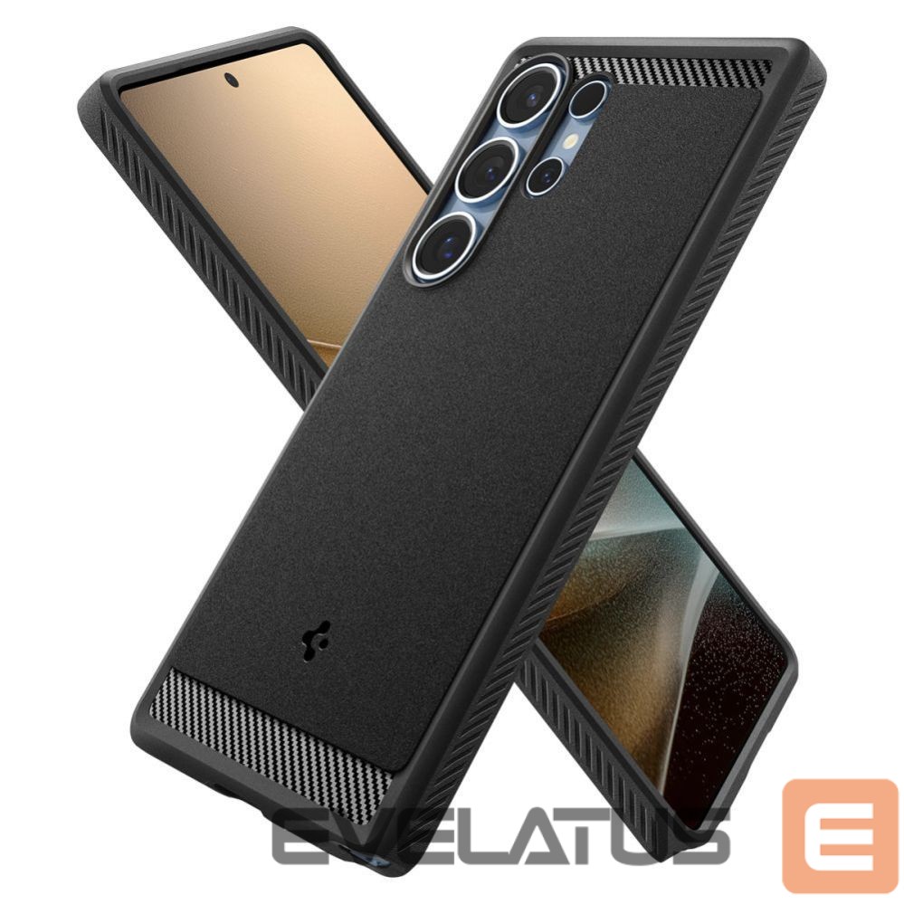 Kitos prekės Spigen Spigen Rugged Armor Mag Case for Samsung Galaxy S25 Ultra - Black
