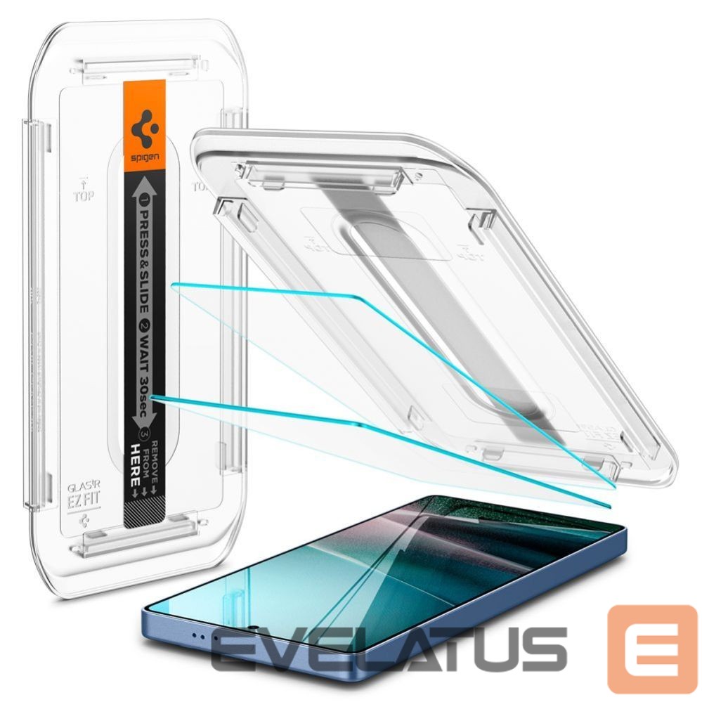Kitos prekės Spigen Spigen Glas.tR EZ FIT 2-pack tempered glass for Samsung Galaxy S25 Ultra - transparent