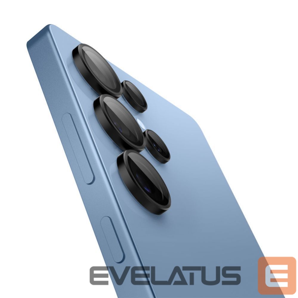 Kitos prekės Spigen Spigen Optik Pro GLAS.TR EZ FIT 2-pack Camera Cover for Samsung Galaxy S25 Ultra - Black