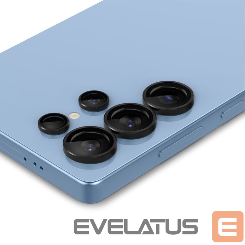 Kitos prekės Spigen Spigen Optik Pro GLAS.TR EZ FIT 2-pack Camera Cover for Samsung Galaxy S25 Ultra - Black