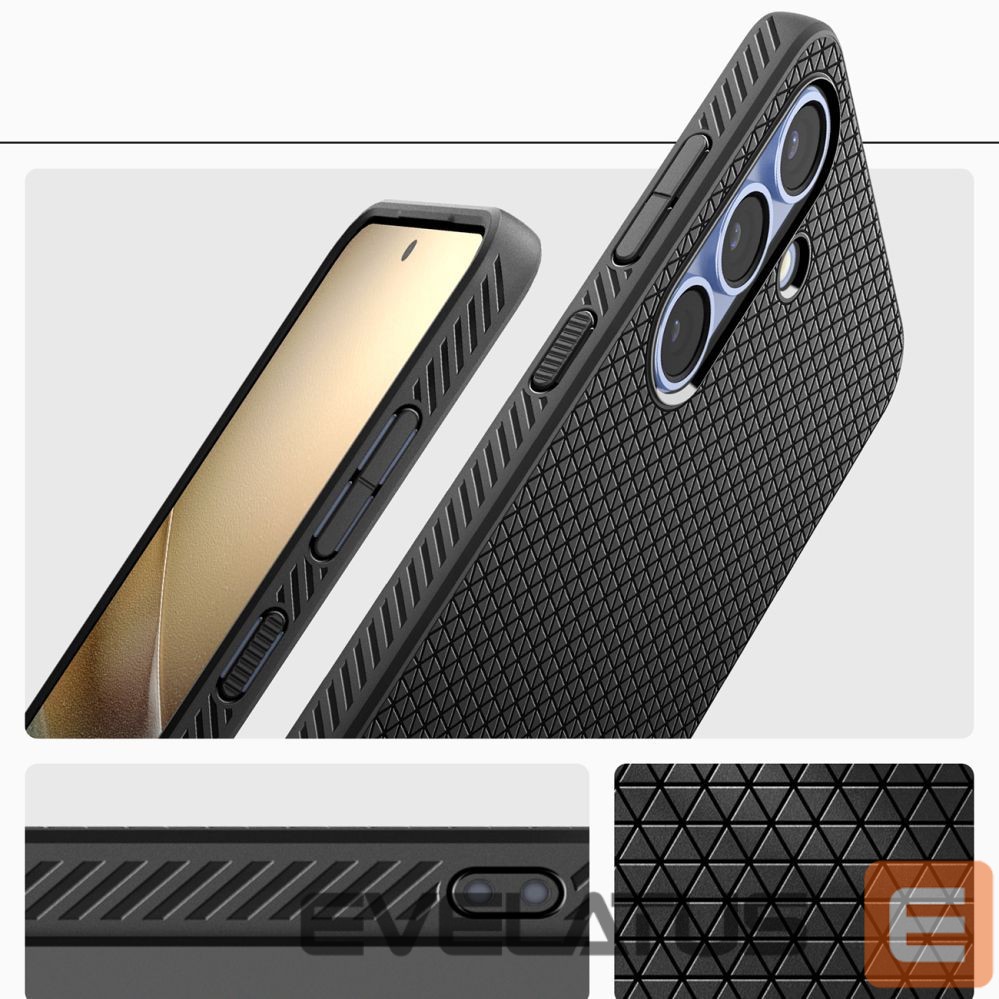 Kitos prekės Spigen Spigen Liquid Air Case for Samsung Galaxy S25 - Matte Black