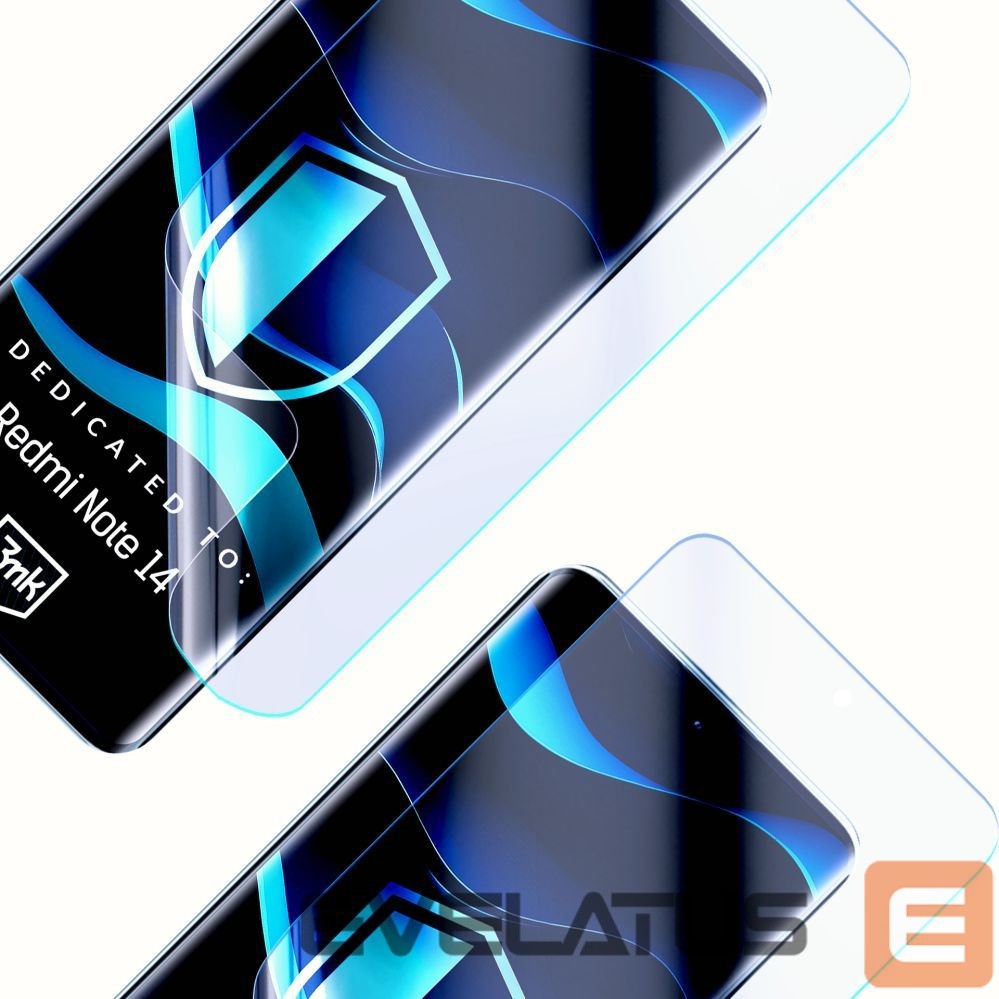 Kitos prekės 3MK Hybrid glass 3mk FlexibleGlass for Xiaomi Redmi Note 14 4G
