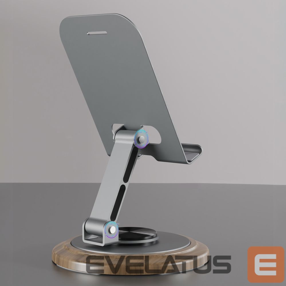 Kitos prekės Dudao Dudao F17M 360° metal phone stand - gray
