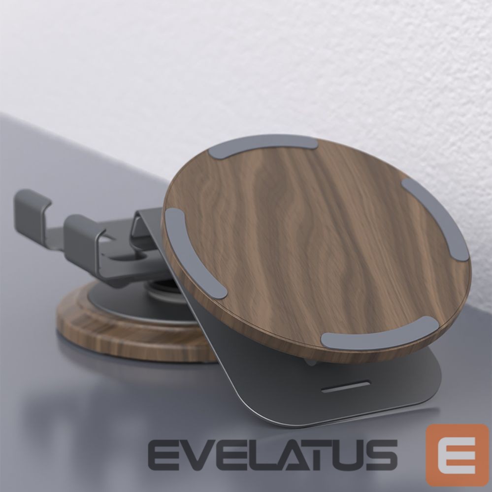 Kitos prekės Dudao Dudao F17M 360° metal phone stand - gray