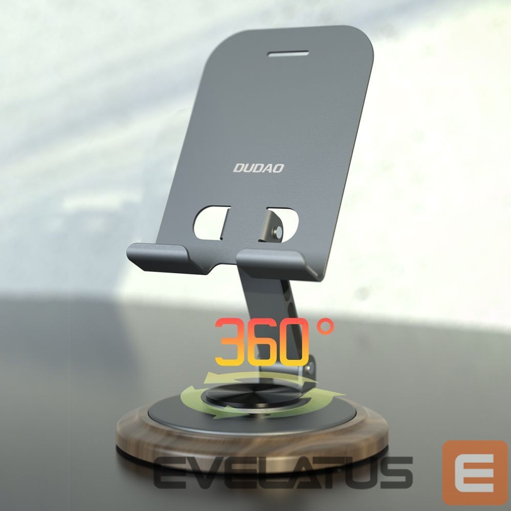 Kitos prekės Dudao Dudao F17M 360° metal phone stand - gray