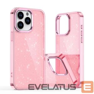 Nugarėlės dėklai Hurtel  Glitter Case for iPhone 16e - Pink 