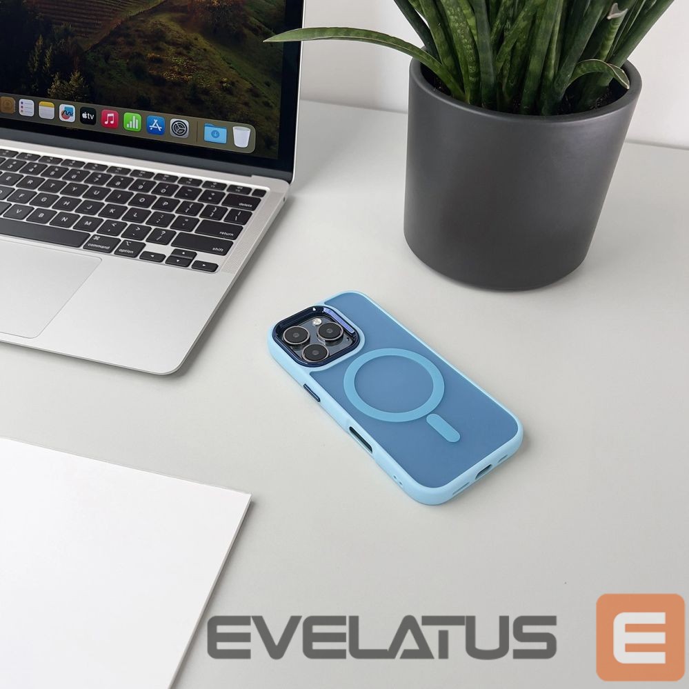 Nugarėlės dėklai Hurtel Fashion Case with MagSafe for Samsung Galaxy A36 5G - Blue