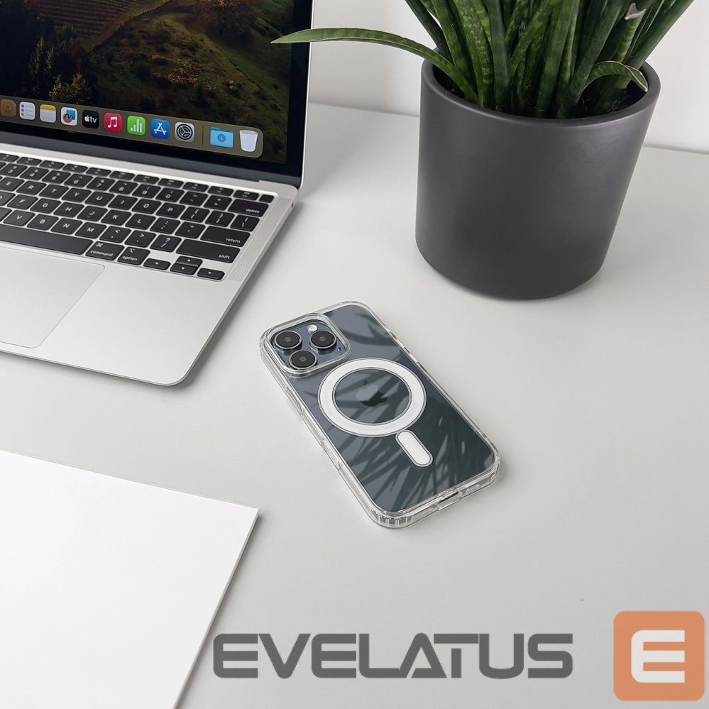 Nugarėlės dėklai Hurtel Ultra Clear Case with MagSafe for Samsung Galaxy A36 5G - Transparent