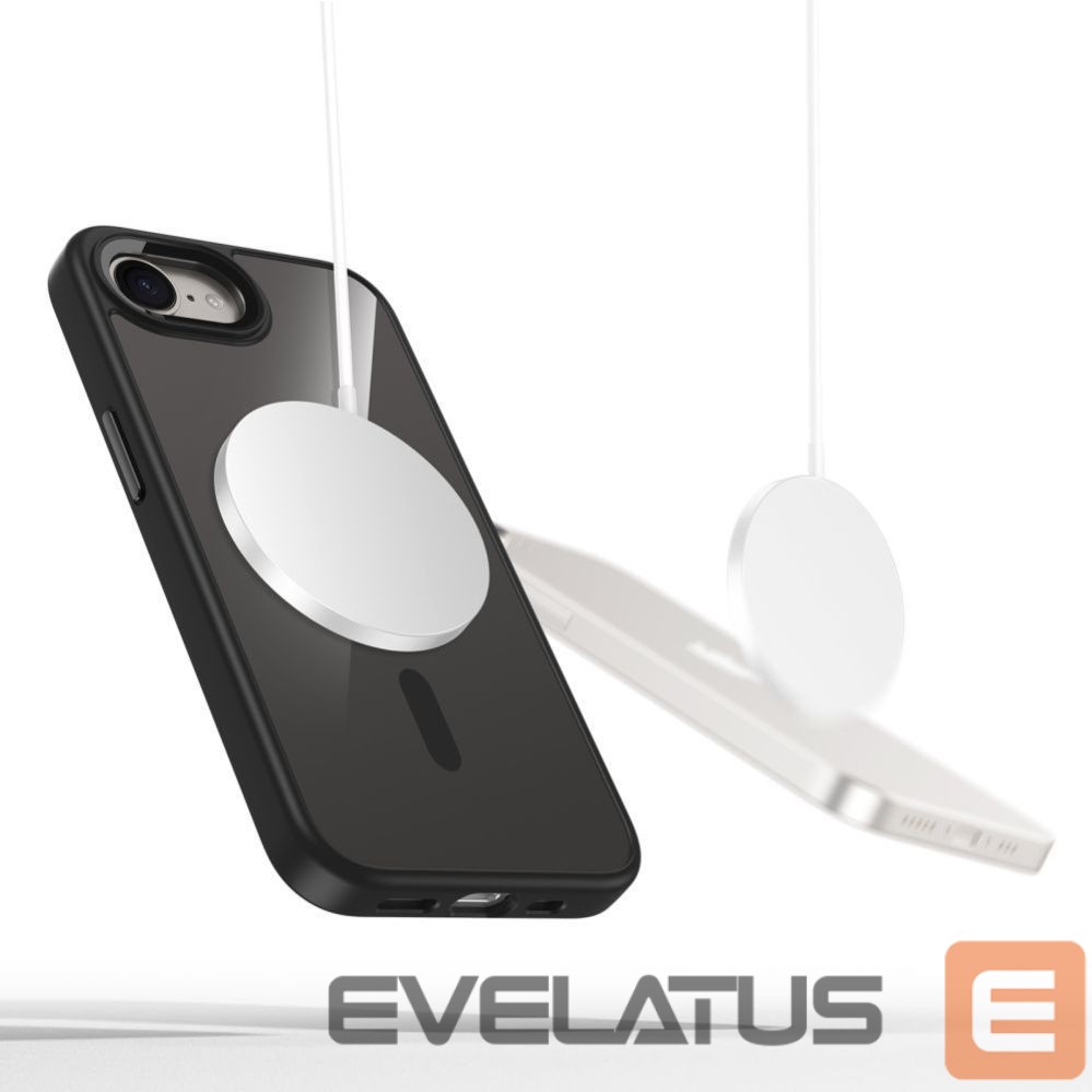 Kitos prekės Tech-Protect Tech-Protect MagMat MagSafe iPhone 16e Case - Black-Transparent