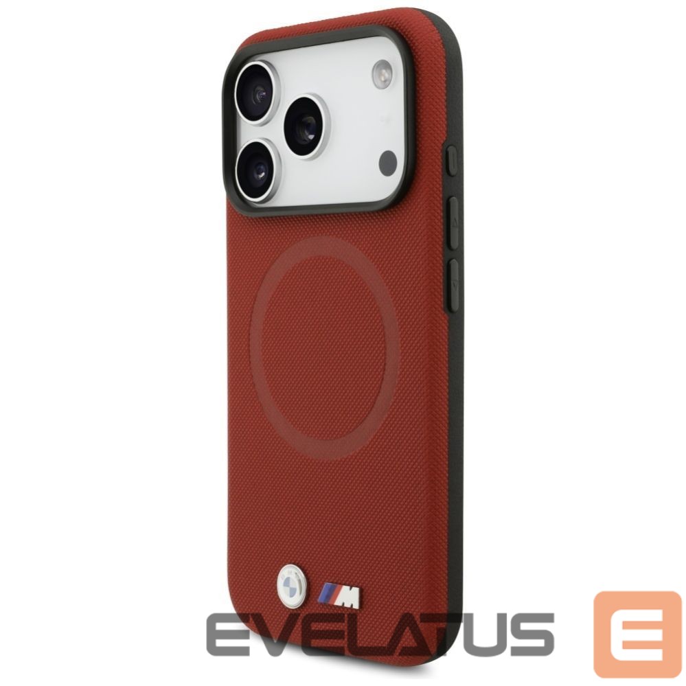 Kitos prekės BMW BMW M FW Metal Logo MagSafe Case for iPhone 17 Pro - Red