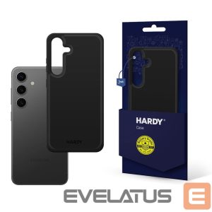Kitos prekės 3MK  3mk Hardy Android Silky Leather MagCase for Samsung Galaxy S24+ - Black 
