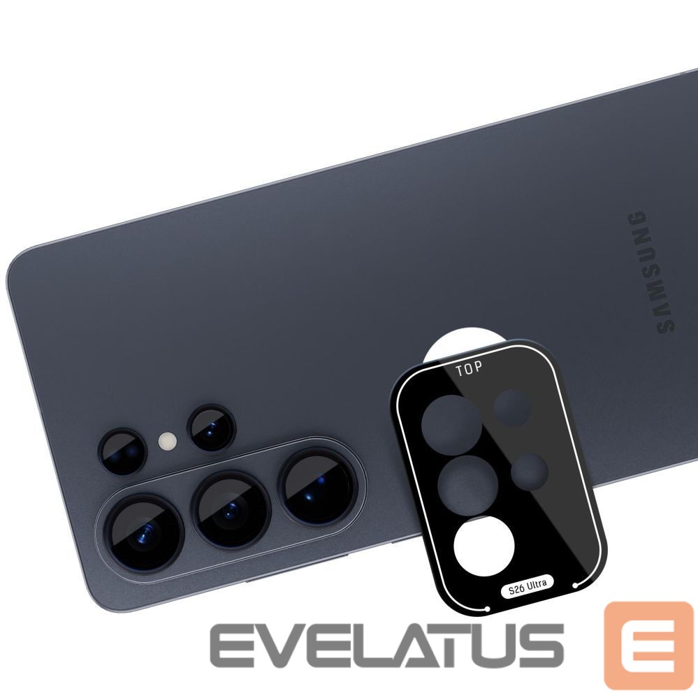 Kitos prekės 3MK 3mk Lens Protection Pro Black Hybrid Glass for the Camera Lens on the Samsung Galaxy S26 Ultra