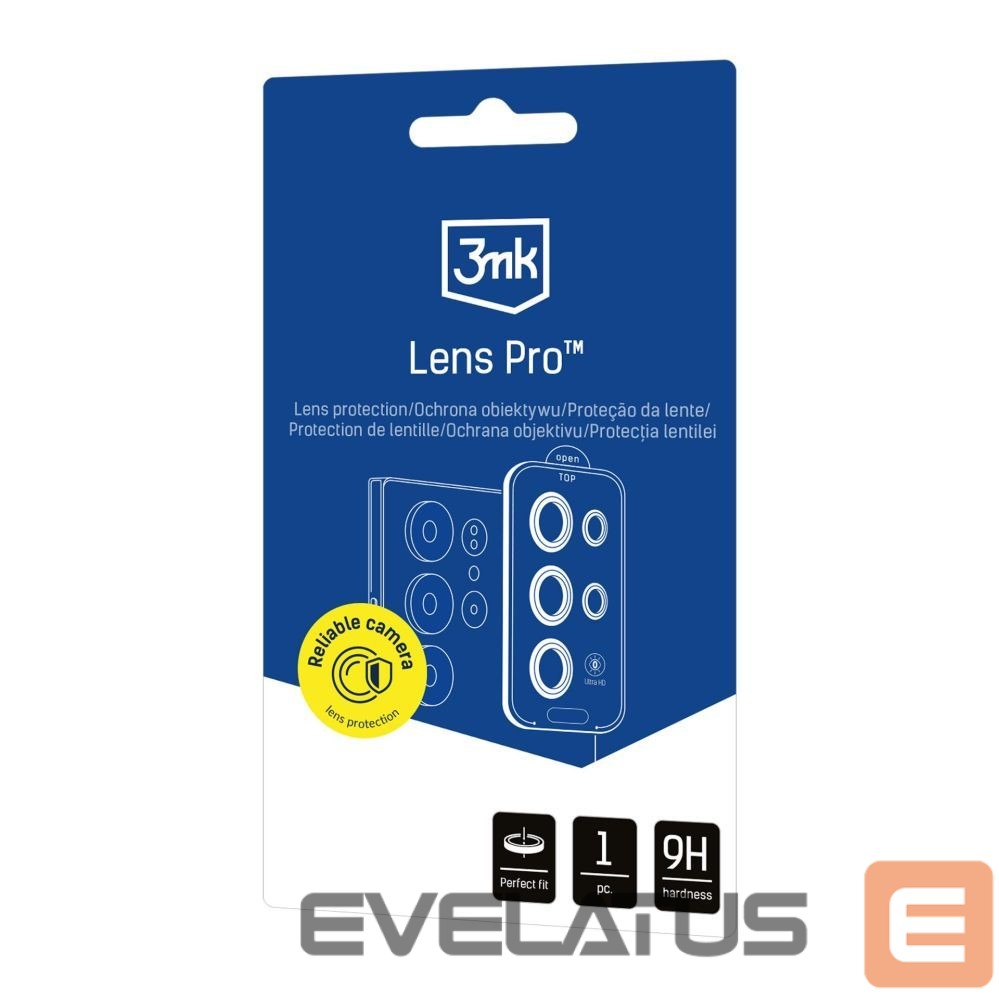 Kitos prekės 3MK 3mk Lens Protection Pro Black Hybrid Glass for the Camera Lens on Samsung Galaxy S26+