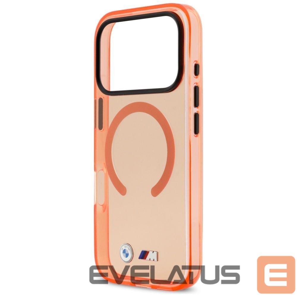 Kitos prekės BMW BMW M IML Metal Logos MagSafe Case for iPhone 17 Pro - Pro Orange