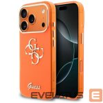 Kitos prekės Guess  Guess IML 4G Script Metal Case for iPhone 17 Pro - Orange 