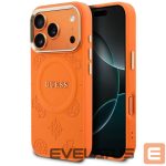 Kitos prekės Guess  Guess Peony Hot Stamp MagSafe Case for iPhone 17 Pro Max - Orange 