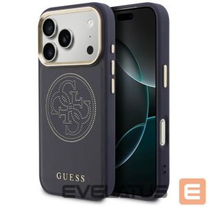 Kitos prekės Guess  Guess Perforated 4G MagSafe case for iPhone 17 Pro - blue 