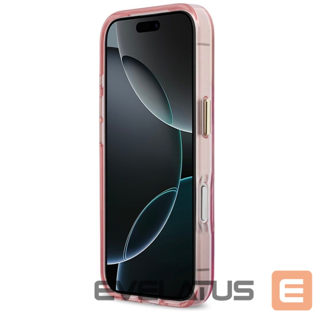 Kitos prekės Karl Lagerfeld Karl Lagerfeld IML Choupettes Karl Script Logo MagSafe Case for iPhone 17 Pro - Pink