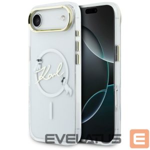 Kitos prekės Karl Lagerfeld  Karl Lagerfeld IML Choupettes Karl Script Logo MagSafe iPhone Air Case - Clear 