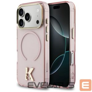 Kitos prekės Karl Lagerfeld  Karl Lagerfeld IML K Head Logo MagSafe Case for iPhone 17 Pro Max - Pink 