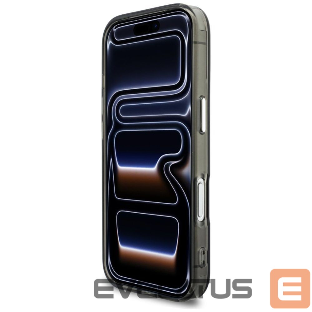Kitos prekės Karl Lagerfeld Karl Lagerfeld IML KL Script Logo MagSafe Case for iPhone 17 Pro - Black
