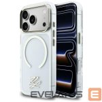 Kitos prekės Karl Lagerfeld  Karl Lagerfeld IML KL Script Logo MagSafe Case for iPhone 17 Pro Max - Clear 