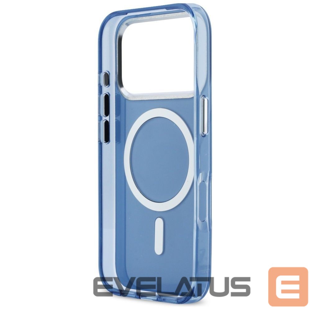 Kitos prekės Karl Lagerfeld Karl Lagerfeld Karl & Choupette Back MagSafe Case for iPhone 17 Pro - Blue