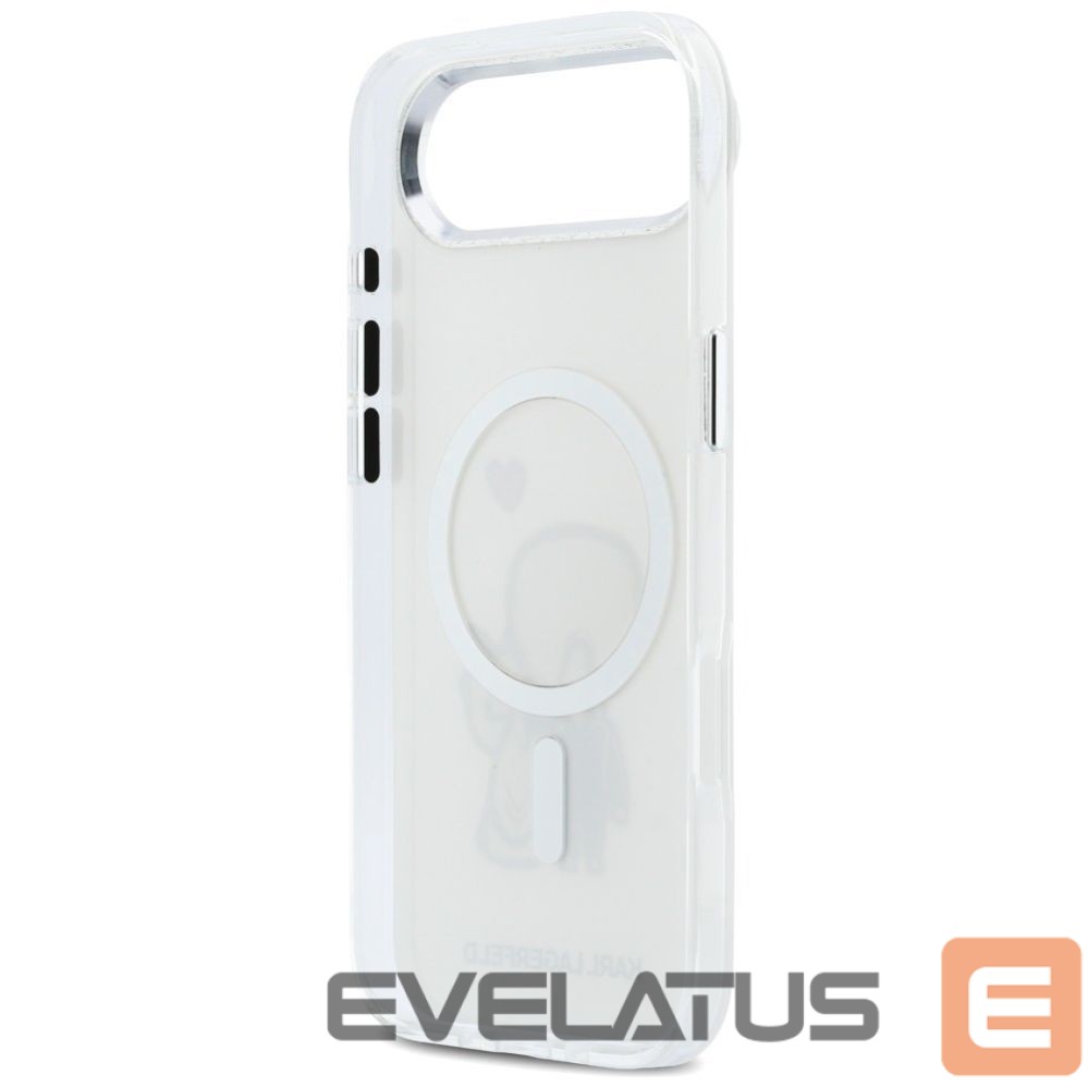 Kitos prekės Karl Lagerfeld Karl Lagerfeld Karl & Choupette Back MagSafe Case for iPhone Air - Clear