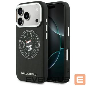Kitos prekės Karl Lagerfeld  Karl Lagerfeld Point & Choupette Sketch MagSafe Case for iPhone 17 Pro - Black 