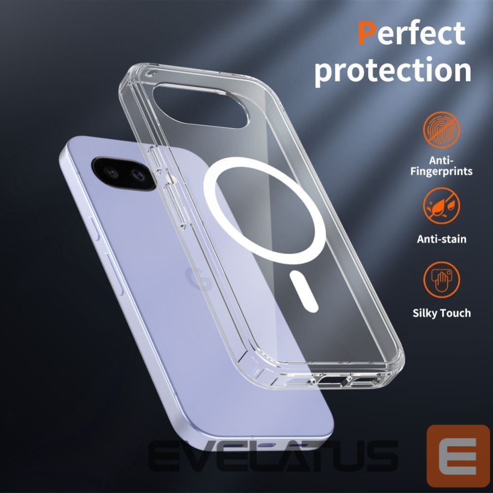 Kitos prekės Tech-Protect Tech-Protect FlexAir Hybrid MagSafe Case for Google Pixel 10A - Clear