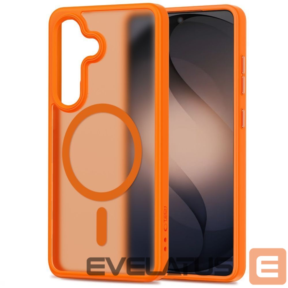 Kitos prekės Tech-Protect Tech-Protect Magmat MagSafe Case for Samsung Galaxy S26 - Orange Matte