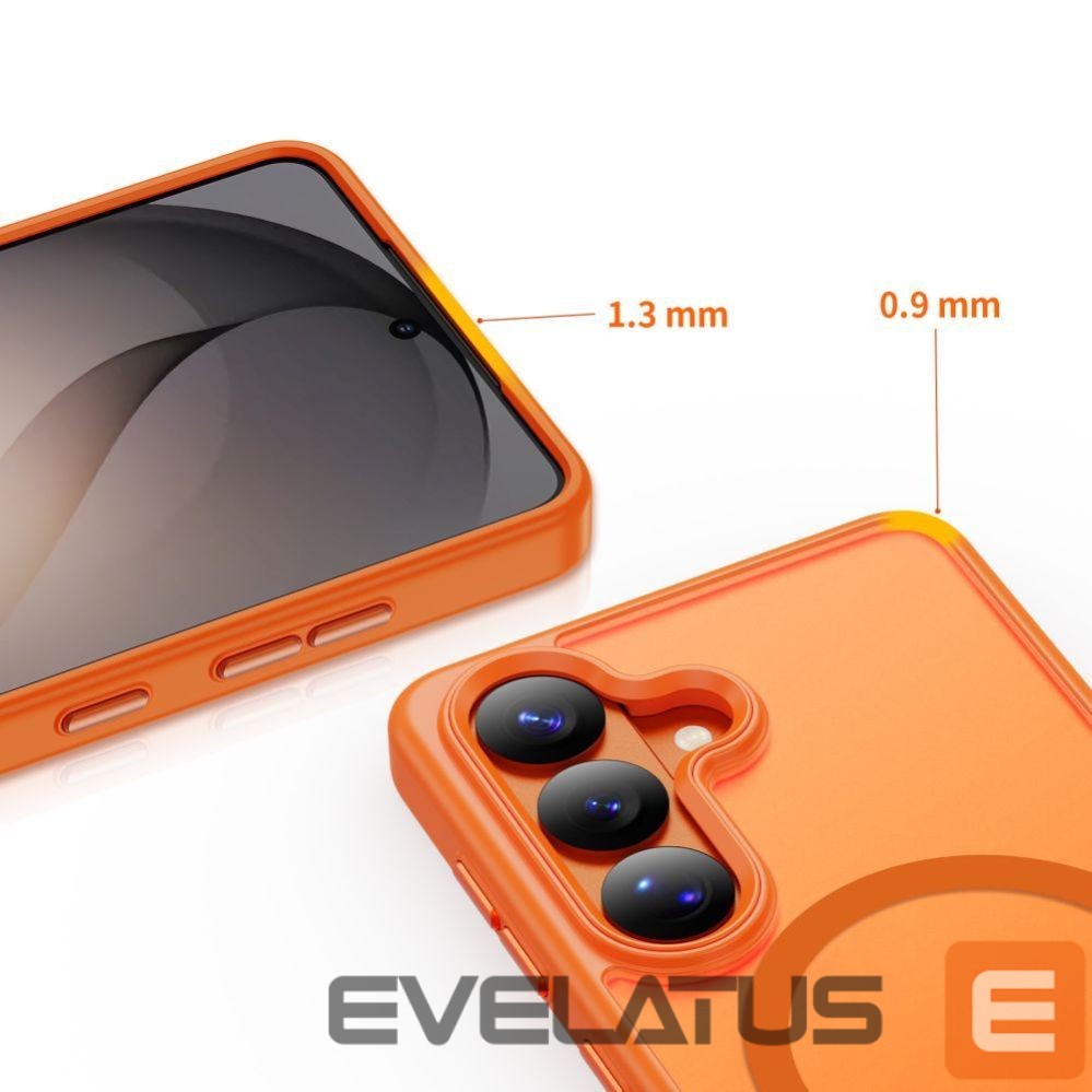 Kitos prekės Tech-Protect Tech-Protect Magmat MagSafe Case for Samsung Galaxy S26 - Orange Matte
