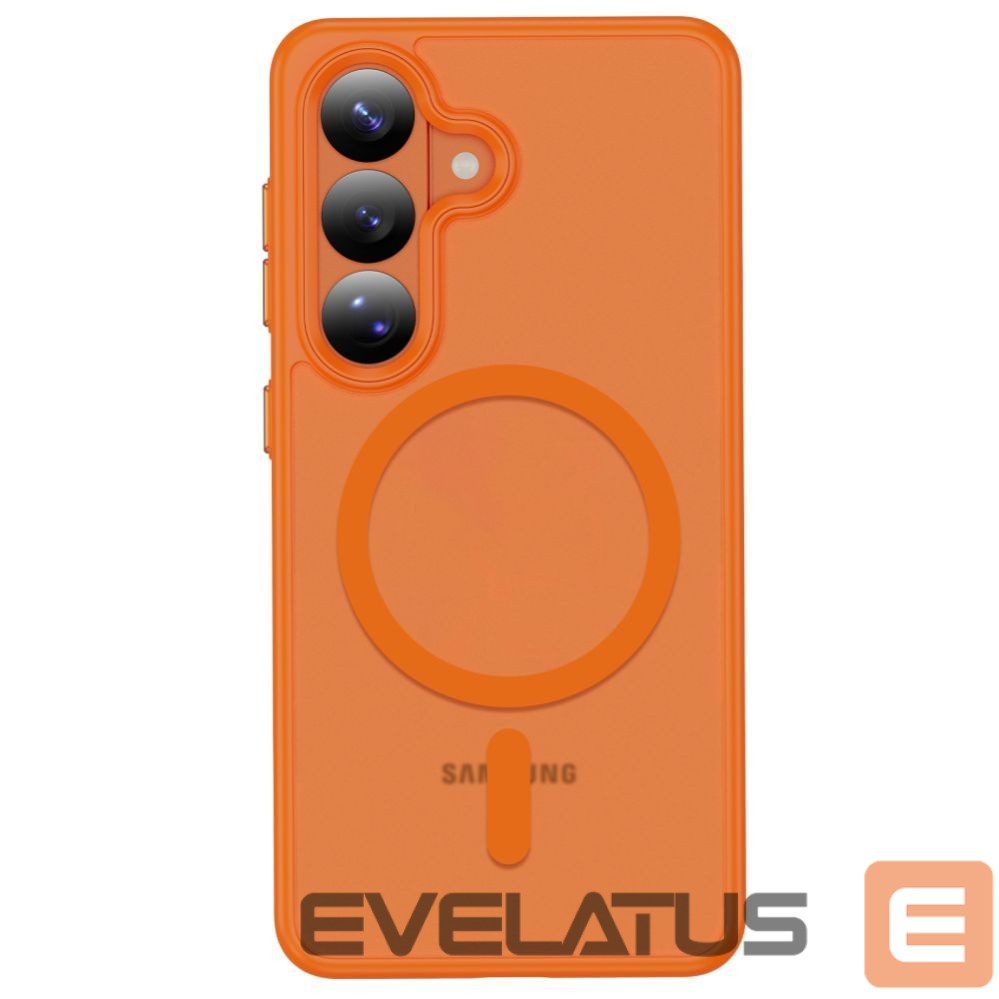 Kitos prekės Tech-Protect Tech-Protect Magmat MagSafe Case for Samsung Galaxy S26 - Orange Matte