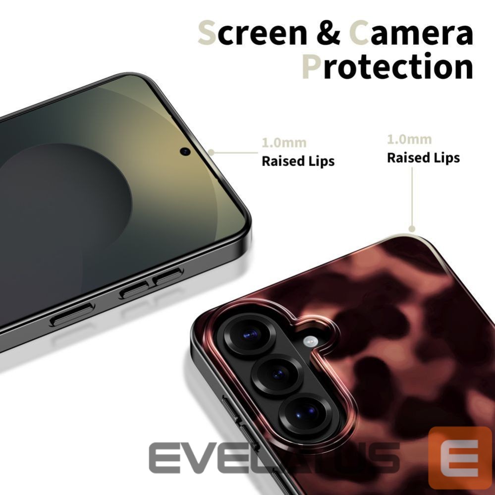 Kitos prekės Tech-Protect Tech-Protect Lamano MagSafe Case for Samsung Galaxy S26+ - Brown and Black