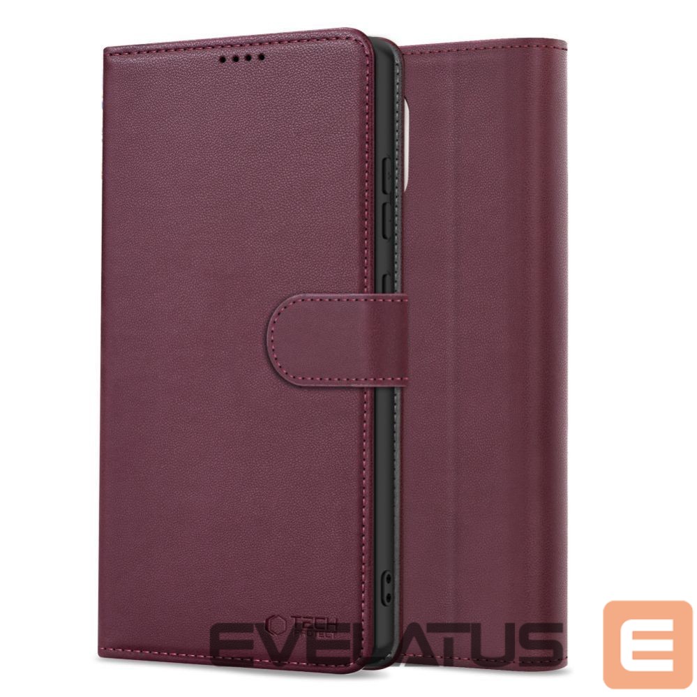 Kitos prekės Tech-Protect Tech-Protect Wallet Case for Samsung Galaxy A57 5G - Burgundy