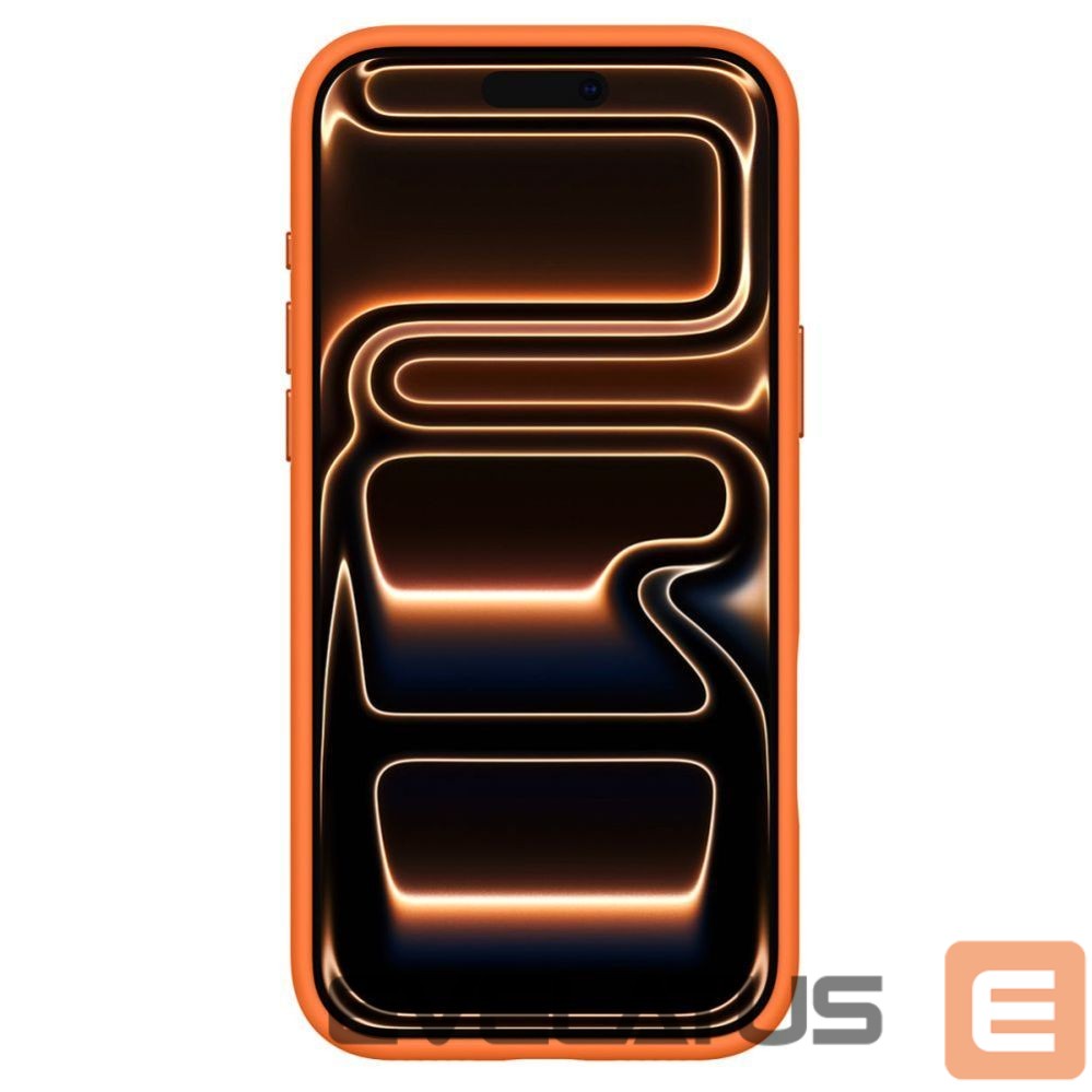 Kitos prekės Spigen Spigen Silicone Fit Mag MagSafe Case for iPhone 17 Pro Max - Orange