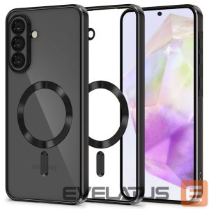 Kitos prekės Tech-Protect  Tech-Protect MagFlex MagSafe Case for Samsung Galaxy A37 5G - Clear Black 