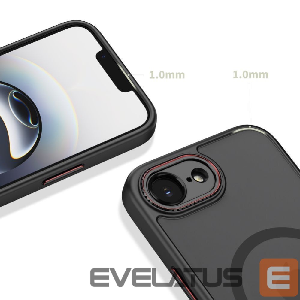 Kitos prekės Tech-Protect Tech-Protect MagCam Case for iPhone 16e / 17e - Translucent