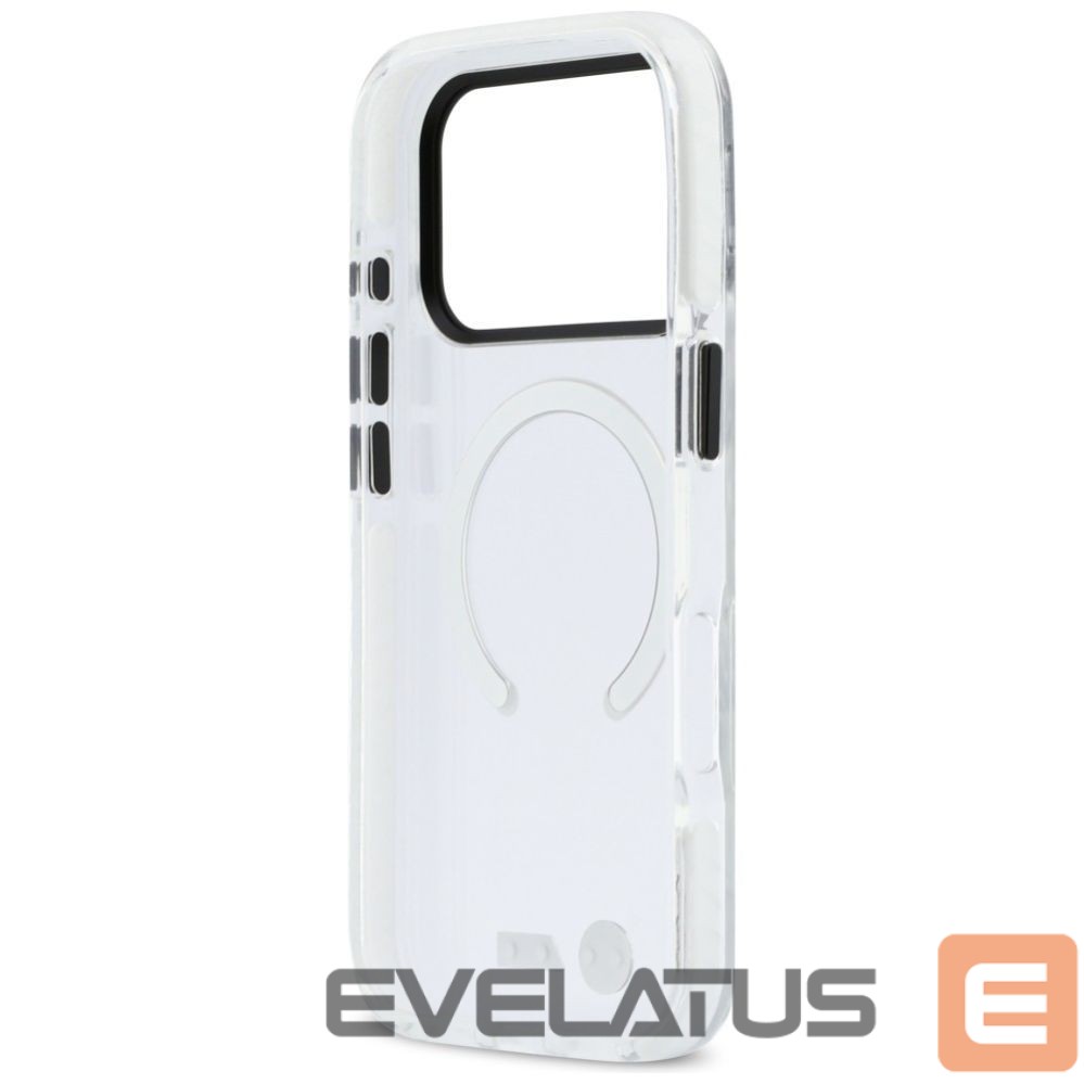 Kitos prekės BMW BMW M IML Shockproof Metal Logos MagSafe Case for iPhone 17 Pro Max - Transparent