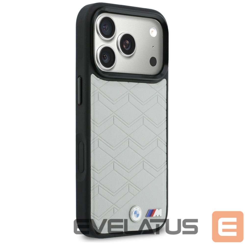 Kitos prekės BMW BMW M Shape Logo MagSafe Case for iPhone 17 Pro Max - Gray