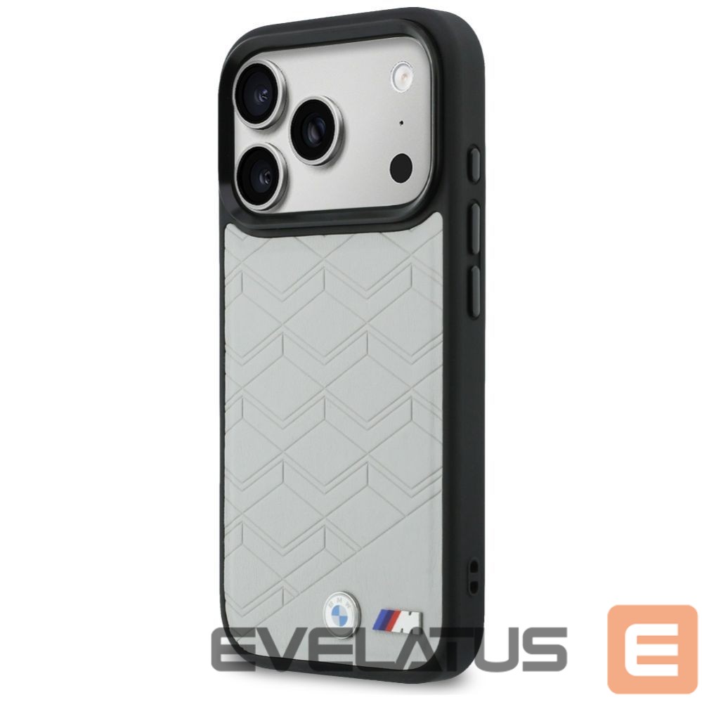 Kitos prekės BMW BMW M Shape Logo MagSafe Case for iPhone 17 Pro Gray