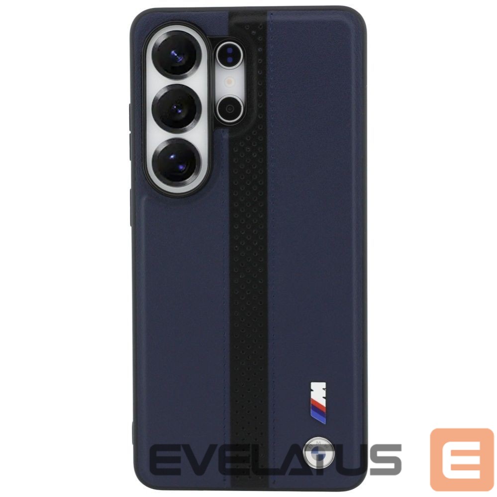 Kitos prekės BMW BMW Perforated Stripe Logo MagSafe Case for Samsung Galaxy S26 Ultra - Navy Blue