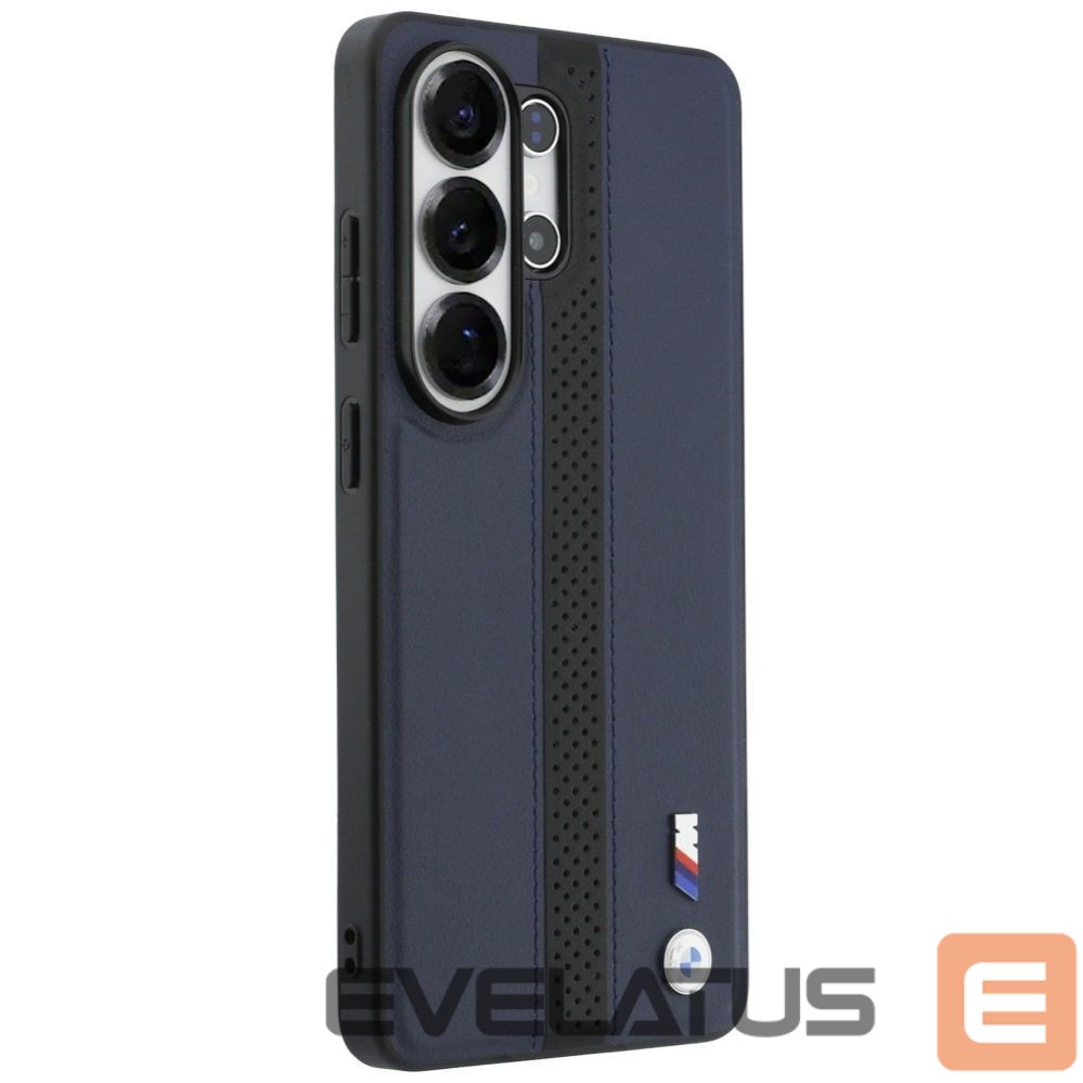 Kitos prekės BMW BMW Perforated Stripe Logo MagSafe Case for Samsung Galaxy S26 Ultra - Navy Blue
